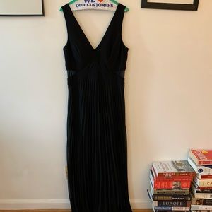 Black evening gown
